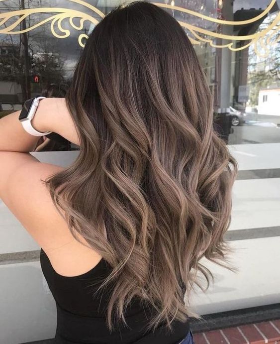 balayage nâu lạnh