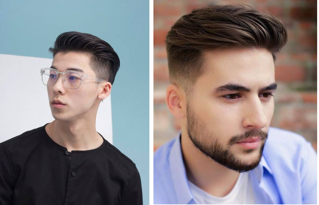 kiểu tóc ivy league undercut